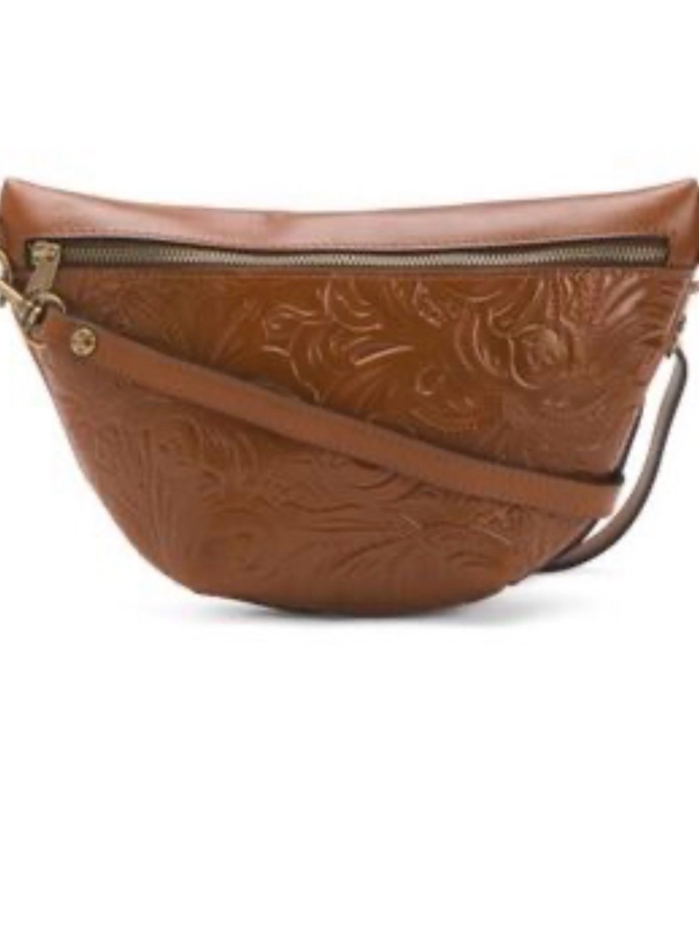 NWT Patricia Nash Tinchi Tooled Leather Bag